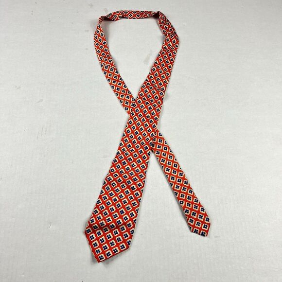Polo Ralph Lauren Men’s Silk Tie Floral Print Italy Handmade Classic Necktie - Picture 1 of 9